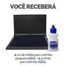 Kit Tinta Refil + Almofada Carimbo Alto Rendimento - Escolha Seu Kit