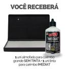 Kit Tinta Refil + Almofada Carimbo Alto Rendimento - Escolha Seu Kit