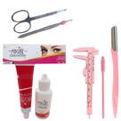 Kit Tinta Sobrancelha com Emulsão Magike Pinça Tesoura Navalha Paquimetro Escova Acessorios Kit Tinta Sobrancelha com Emulsão Magike Pinça Tesoura Navalha Paquimetro Escova Acessorios