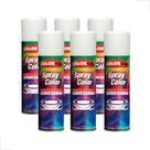 Kit Tinta Spray Automotivo Colorgin Branco Fosco C/ 6 Kit Tinta Spray Automotivo Colorgin Branco Fosco C/ 6