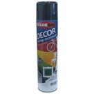 Kit Tinta Spray Preto Fosco 360ml Decor Ref 8711 6 Un - COLORGIN