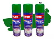 Kit Tinta Spray Verde Místico Automotiva Colorgin 300ml 3un