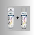 Kit tinta spray verniz primer 350ml tekbond preparação e acabamento profissional alta cobertura e durabilidade