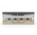 Kit Tinta Talento Metal Líquido 37ml Mix C/ 5 Cores Metalica