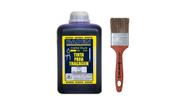 Kit Tinta Traçagem Mb 1000 Baden mais 1 Pincel Castor Azul de 2 polegadas