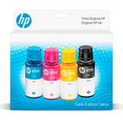 Kit tintas HP GT52 GT53 Original Preto, Ciano, Magenta, Amarelo,