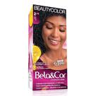 Kit Tintura Bela E Cor 2.11 Preto Azulado Beauty Color