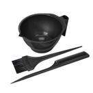 Kit tintura coloração tigela pincel e pente profissional