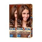 Kit Tintura Cor & Ton 7.777 Louro Marrom Intenso (2 Unidades)