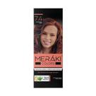 Kit Tintura Meráki Color Louro Médio Cobre 7.4 125gr