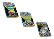 Kit Tio Patinhas e Pato Donald 3 Volumes Biblioteca Don Rosa Walt Disney Editora Abril HQs de Colecionador Quadrinhos Capa Dura