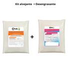 Kit tira manchas Roupas e Piso Desengraxante Desengordurante 1kg Alvejante 1kg Kit tira manchas Roupas e Piso Desengraxante Desengordurante 1kg Alvejante 1kg