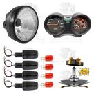 Kit Titan 150 Ano 2004 a 2008 / Farol Completo / Painel Completo / 4 Piscas Seta Universal Titan Fan 125 150