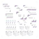 Kit Toalete Feminino E Masculino Com Acrílicos E Tubetes