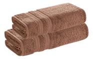 Kit Toalha Banho e Rosto Karsten Unika 70x140cm e 48x80cm Super Macia