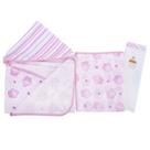 Kit Toalha Banho Fralda Soft Cia do Neném Algodão Enxoval