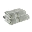 Kit Toalha de Banho e Rosto Verde Super Soft Zero Twist Corttex Kit Toalha de Banho e Rosto Verde Super Soft Zero Twist Corttex