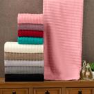 Kit Toalha de Banho Gigante 2 Peças, 1.5m x 75cm Rosa