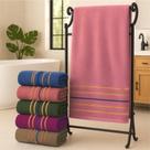 Kit Toalha de Banho Line Chessed Comfort - Algodão - 5 peças