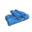 Kit Toalha de Banho/Rosto Luxo Linha Celine Azul 4Pçs
