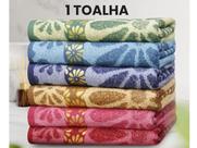 Kit Toalhas de Banho Grande Estampada 140x70cm Toque Macio