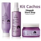 Kit Tododia Amora e Óleo de Coco CPP Crespos+spray+gelatina