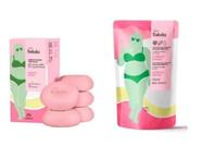 Kit Tododia Manga Rosa e Água de Coco (caixa de sabonete + creme)