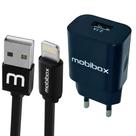 Kit Tomada / Caixinha / Fonte / Carregador de Parede - Saída Usb 2A - c/ Cabo lightning Usb - 2 Metros - Ultra rápido - Original - Garantia 1 ano