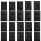 Kit Tomada Simples Tomada Dupla Interruptores 20 unidades