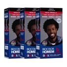 Kit Tonalizante Bozzano Preto 3x1 - 3 unidades