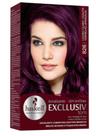 Kit Tonalizante Excllusiv Haskell 826 Louro Claro Violeta Vermelho Marsala