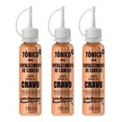 Kit Tônico Capilar Cravo Gota Dourada 3 unidades 100ml cada