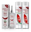 Kit Tônico, Shampoo E Condicionador Anti Queda Crescetrat