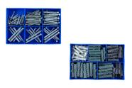 Kit Top 200 Peças Parafusos Philips E Buchas E Caixa Organizadora