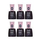 Kit Top Coat Fixador Risqué Diamond Gel 9,5ml - 6 UN