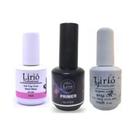 Kit Top Coat Lirió + Base Lirió+ Primer Lirió Melhor Kit
