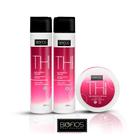 Kit Top Hair TH - Força e Crescimento Capilar Shampoo Condicionador e Máscara - Biofios