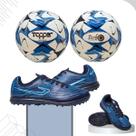 Kit Topper Chuteira Slick V e Bola Society