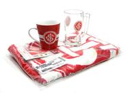 Kit Torcedor Internacional RS 3x1 toalha caneca Choop e cafe - AllMix Kit Torcedor Internacional RS 3x1 toalha caneca Choop e cafe - AllMix