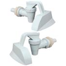 Kit Torneiras Brancas Colormaq Antigas Direita e Esquerda Kit Torneiras Brancas Colormaq Antigas Direita e Esquerda