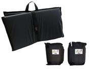 Kit Tornozeleira 6KG Nylon Preto + Colchonete Dobravel Preto Kit Tornozeleira 6KG Nylon Preto + Colchonete Dobravel Preto