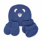 Kit Touca Bordada, Luvas ,e Sapatinhos Baby Joy