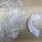 KIT Touca de Banho de Plástico 2 Peças CABELO COLORIDA