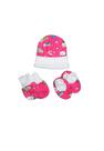 Kit touca de bebê+luva e sapatinho p/ menina recém nascido Kit touca de bebê+luva e sapatinho p/ menina recém nascido