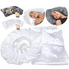 Kit Touca De Cetim Estampada Anti Frizz + Fronha Brinde Kit Touca De Cetim Estampada Anti Frizz + Fronha Brinde
