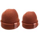 kit Touca Gorro Mãe Filha(o) Unissex Frio Lã Algodão 2 PCs