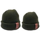 kit Touca Gorro Mãe Filha(o) Unissex Frio Lã Algodão 2 PCs