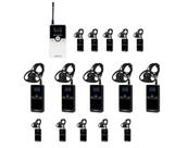 Kit Tradução Simultânea / 1 Transmissor + 15 Receptores UHF