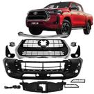 Kit Transformação Parachoque Dianteiro Hilux SRX 2021 a 2024 Completo