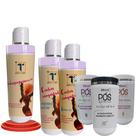 Kit Transição Capilar Desprogressiva 1L + Cronograma 1Kg + Tonif.1L + Leave 1L Kit Transição Capilar Desprogressiva 1L + Cronograma 1Kg + Tonif.1L + Leave 1L